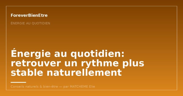 Aliments énergisants naturels fatigue: carences, mental et assiette à surveiller