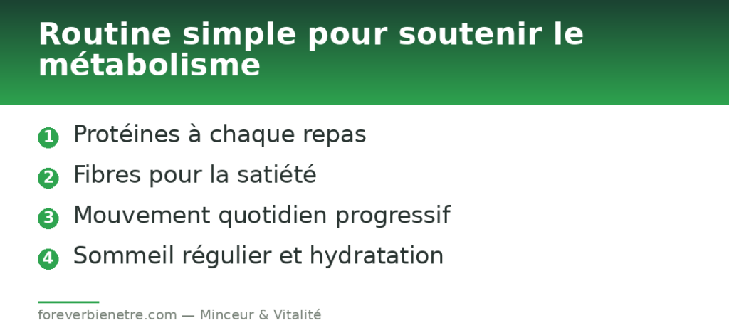 Routine anti-mythes pour mincir durablement