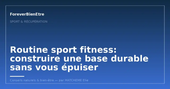 Récupération musculaire et sommeil profond après 50 ans: ce que dit la science