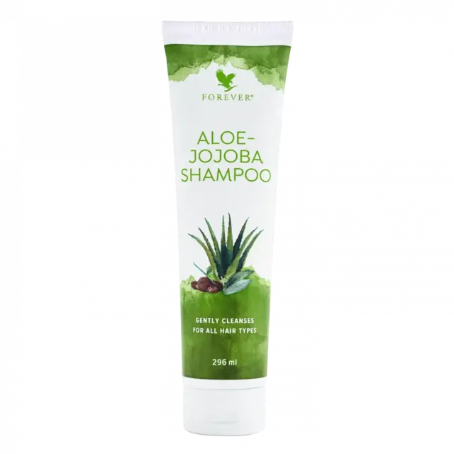 Illustration Beauté : peau, cheveux et soins naturels : Shampoing Aloe-Jojoba