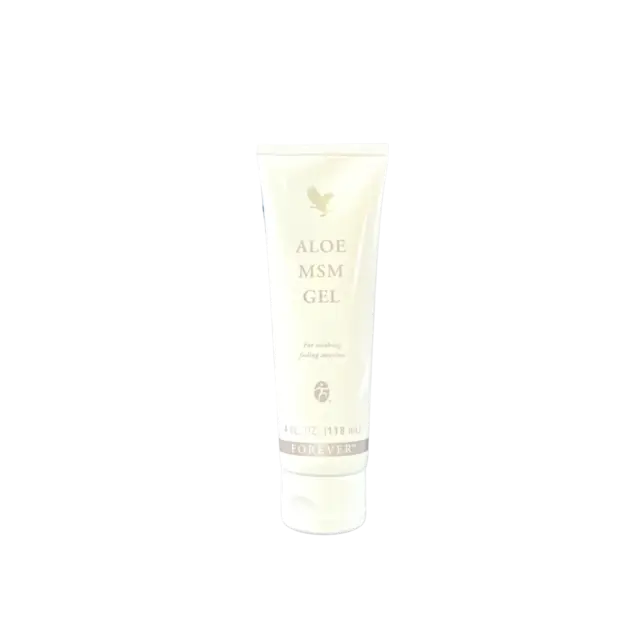 Illustration Beauté : peau, cheveux et soins naturels : Aloe MSM Gel