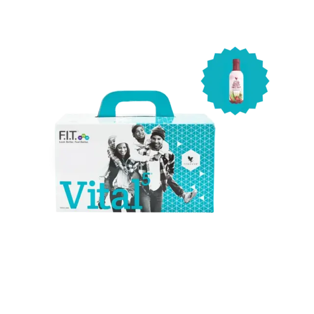 Illustration Perte de poids : méthodes naturelles et accompagnement : Vital 5™ - Forever Aloe Berry Nectar™ (Pack)