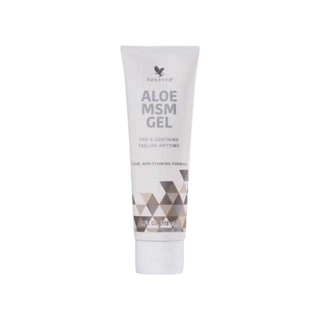 Illustration Beauté : peau, cheveux et soins naturels : Aloe MSM Gel